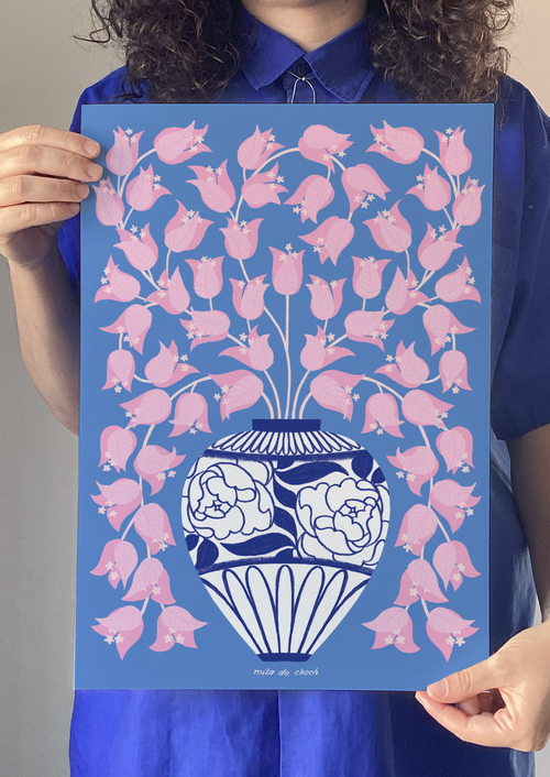 Buganvillea Print
